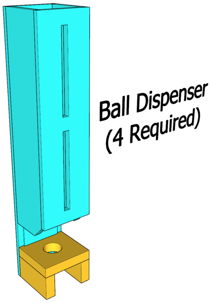 Reverse View Drawing of Cart