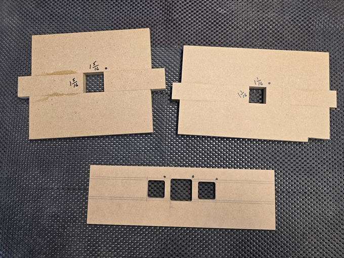 Three Inlay Hole Templates