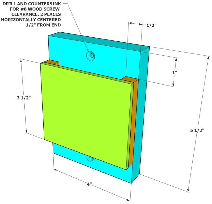 Design Drawing of the Holster Assembly