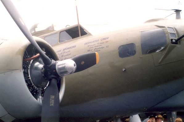 B-17 Outside Cockpit