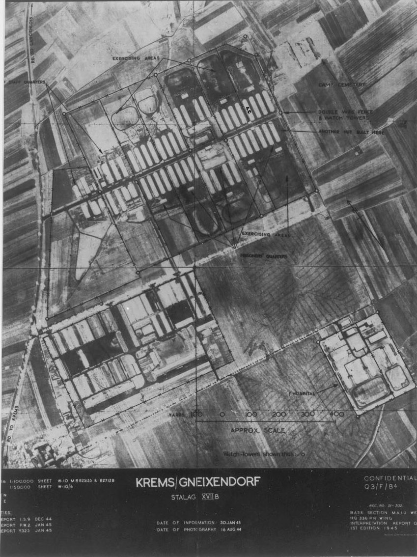 Reconnaissance Photograph of Stalag 17