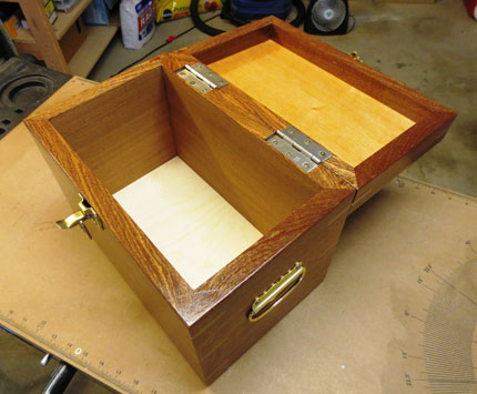 Looking into Open Sapele Box