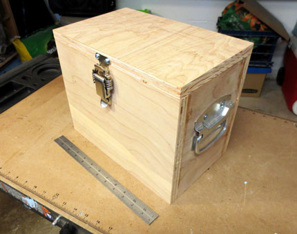 Plywood Utility Box