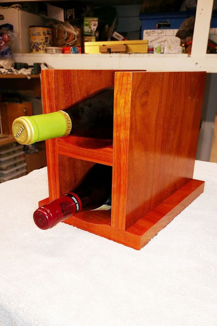 Tiny Wine Rack
